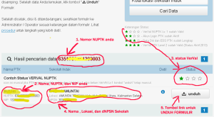 Cara Download Formulir VerVal NUPTK 2013 -2